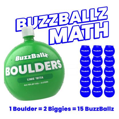 BuzzBallz Boulders Lime Rita 3L Bottle
