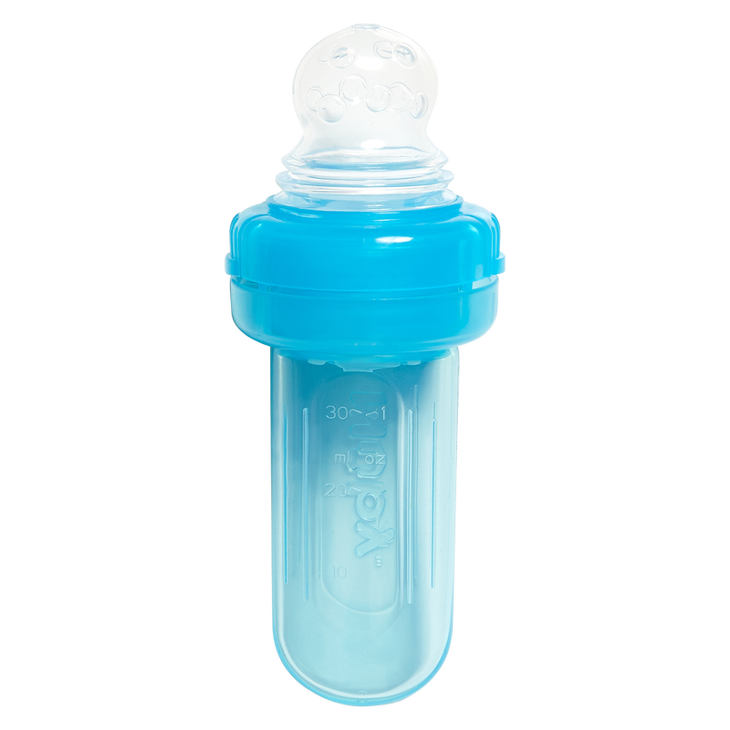 Nuby EZ Squee-Z Silicone Self Feeding Baby Food Dispenser