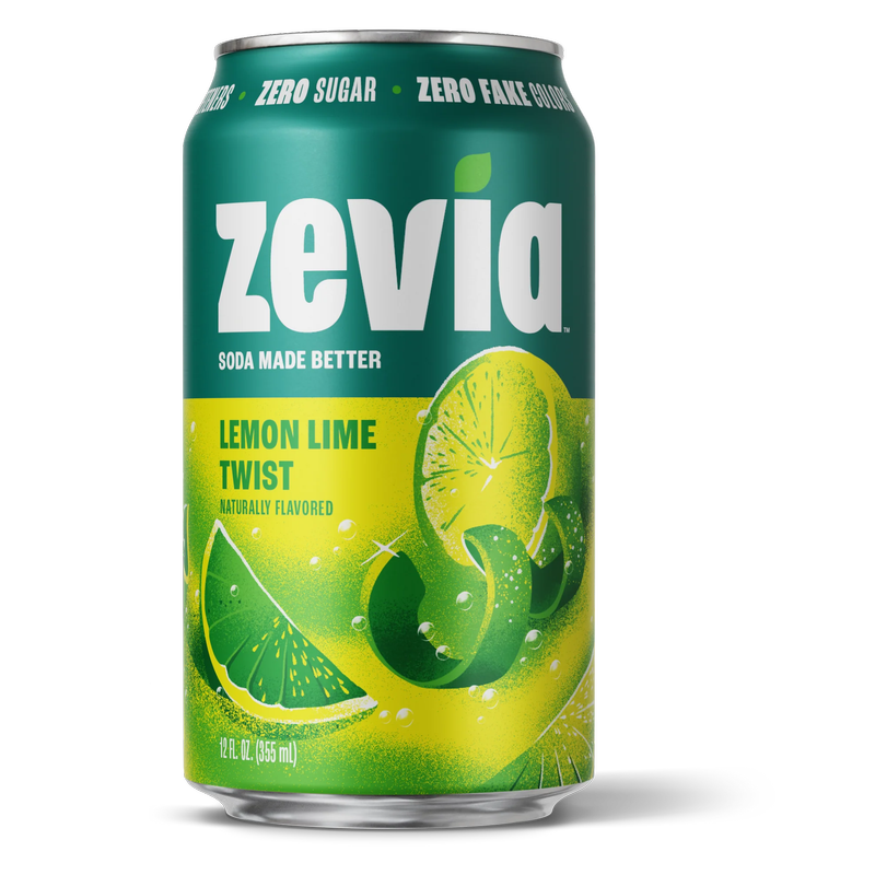 Zevia Lemon Lime Soda 6pk 12oz Can