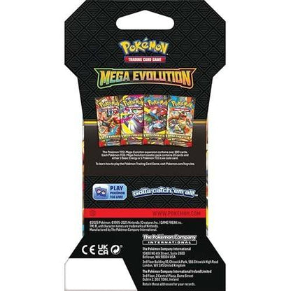 Pokemon Mega Evolution Sleeved Booster