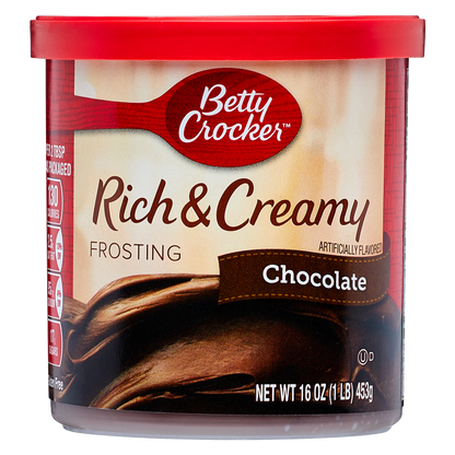 Betty Crocker Rich and Creamy Chocolate Frosting 16oz