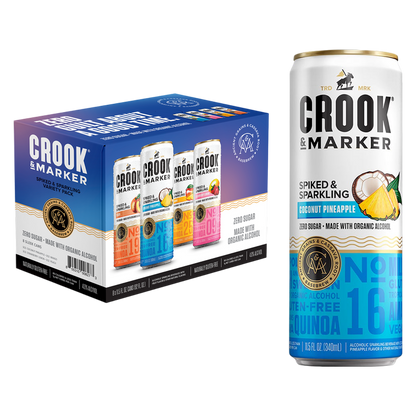 Crook & Marker Blue Zero Guilt Variety 8pk 11.5oz Can 4% ABV