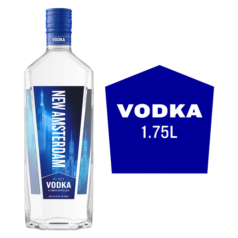 New Amsterdam Vodka 1.75L (80 Proof)
