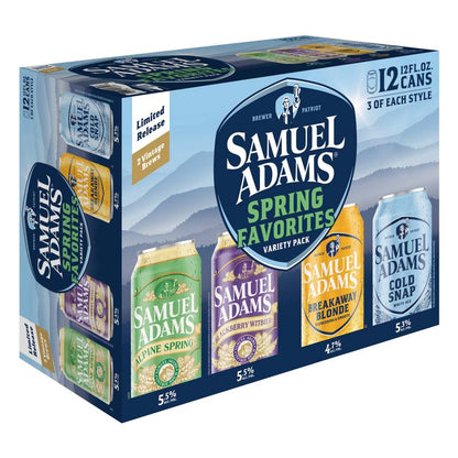 Samuel Adams Seasonal Variety Pack 12pk 12oz Can
