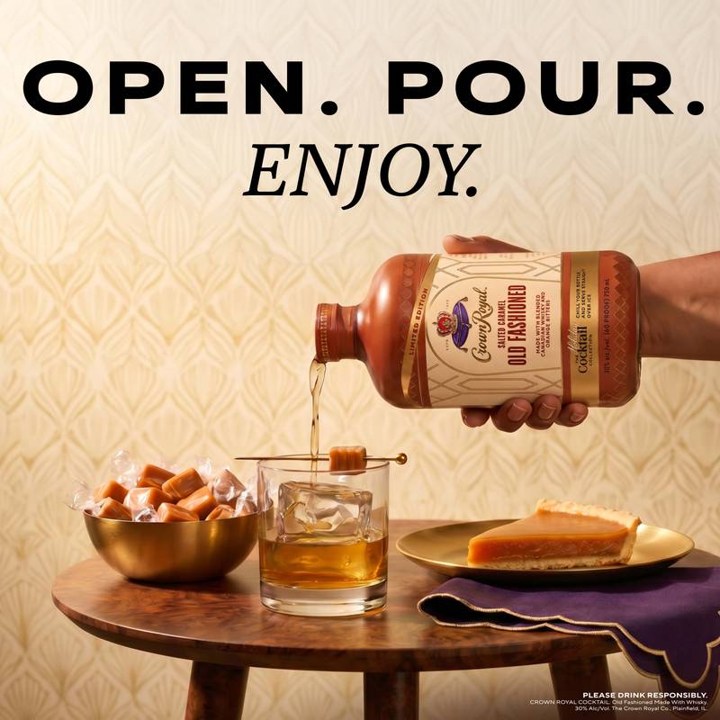 Crown Royal Salted Caramel Old Fasahioned