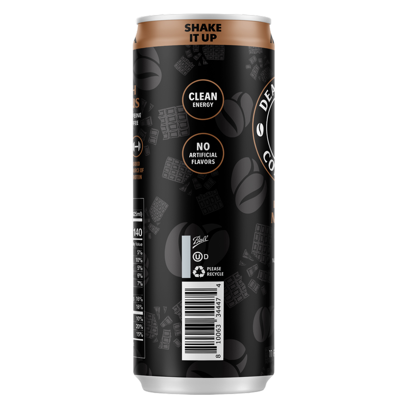 Death Wish Coffee Fair Trade Mocha Latte 11oz Can - Death Wish