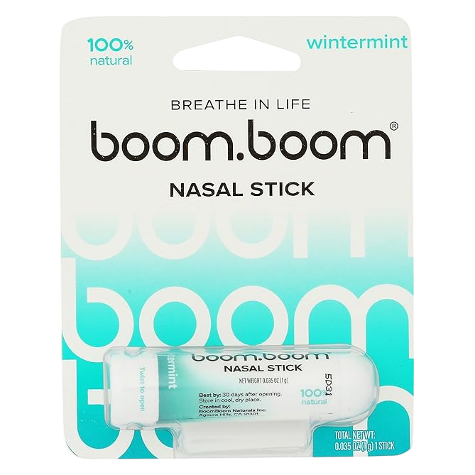BoomBoom Breathe Wintermint Nasal Inhaler