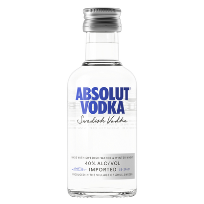 Absolut Vodka 50ml (80 Proof)