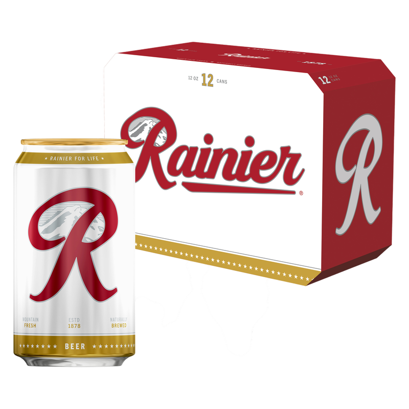 Rainier 12pk 12oz Can - Rainier – BevMo!