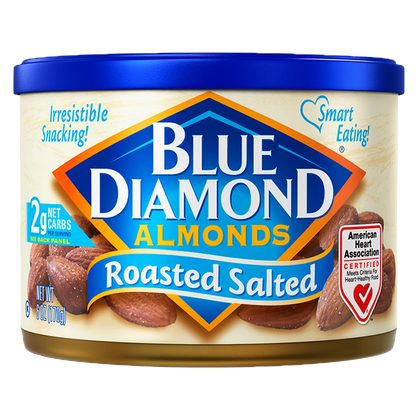 Blue Diamond Roasted Salted Almonds 6oz