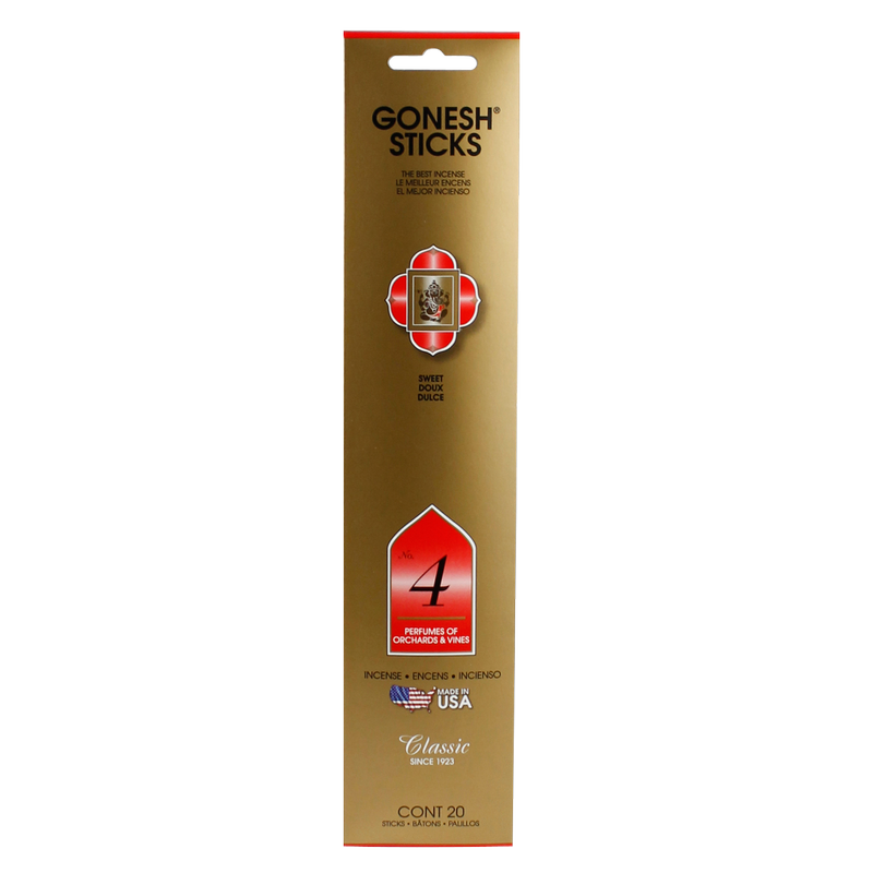 Gonesh #4 Incense 20ct