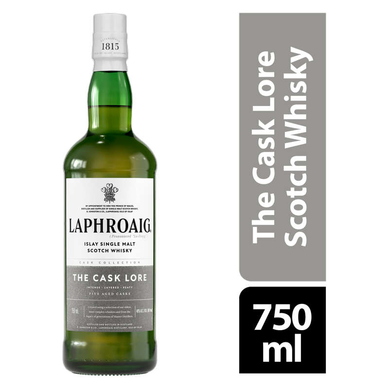 Laphroaig Lore Islay Single Malt Scotch Whisky 750ml - Laphroaig