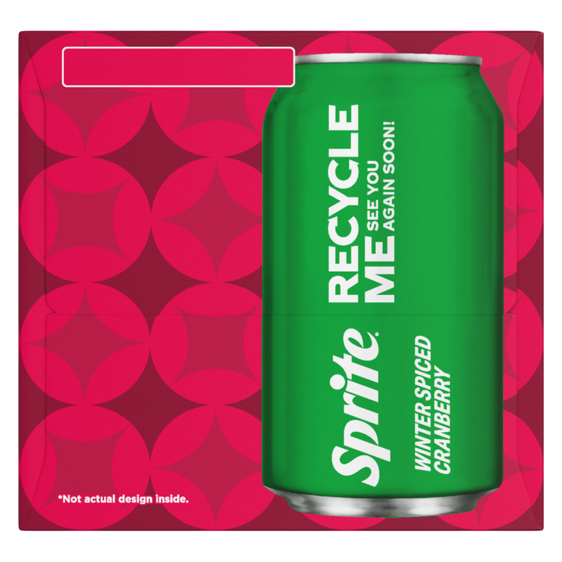 Sprite Winter Spiced Cranberry 12pk 12oz Can