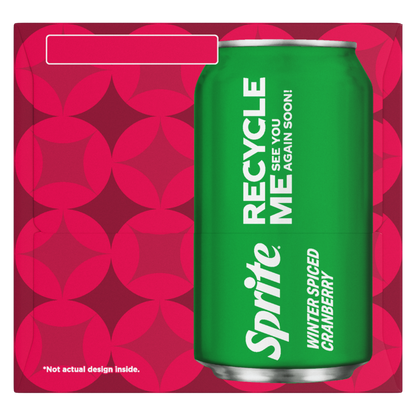 Sprite Winter Spiced Cranberry 12pk 12oz Can