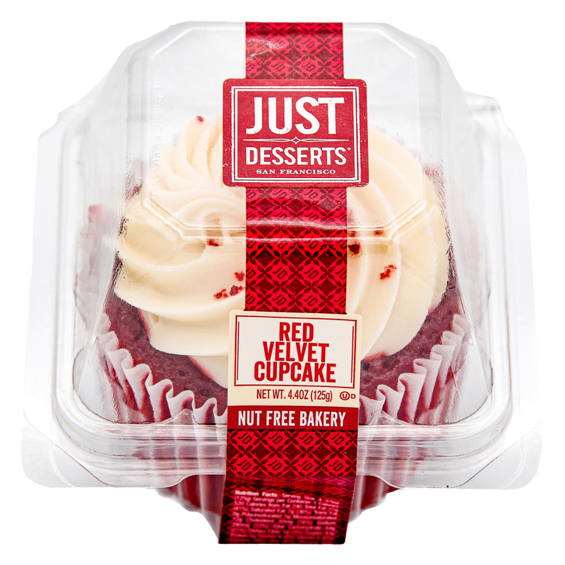 Just Dessert Red Velvet Cupcake - 1ct