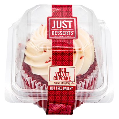 Just Dessert Red Velvet Cupcake - 1ct