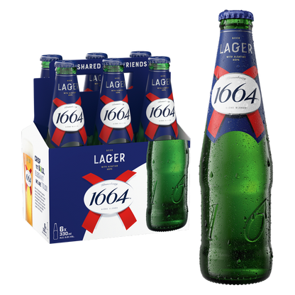 Kronenbourg 1664 6pk Btl 11.2oz 5% ABV