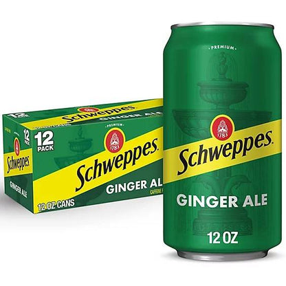 Schweppes Ginger Ale 12pk 12oz Can