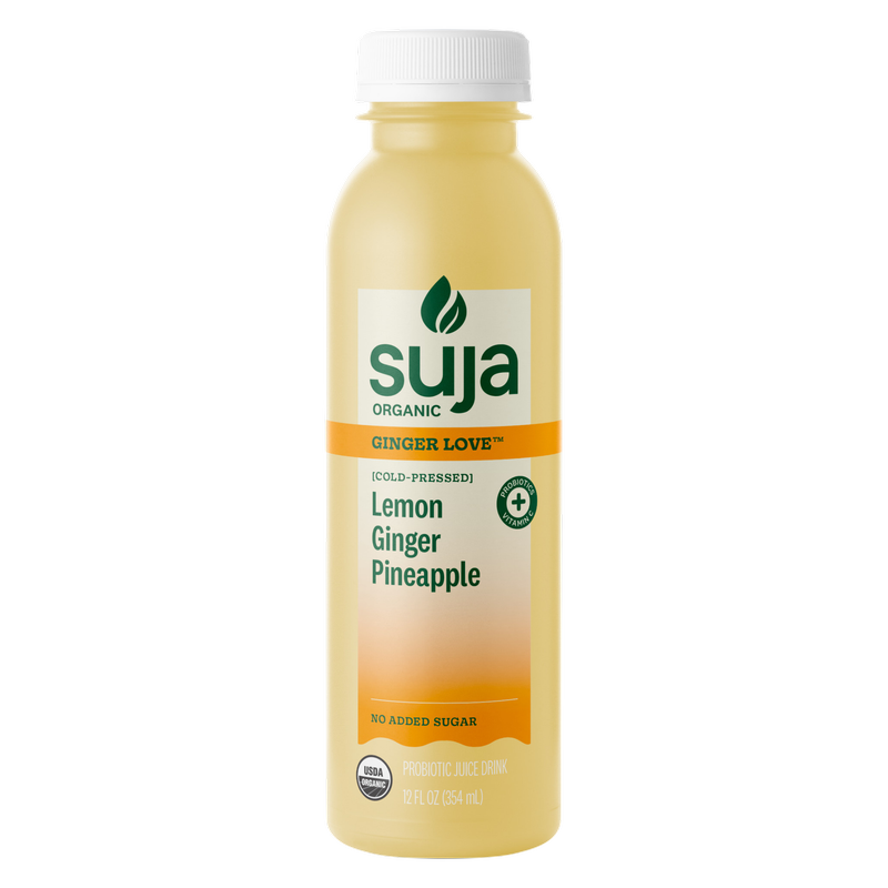 Suja Organic Ginger Love Cold Pressed Juice 12oz Btl