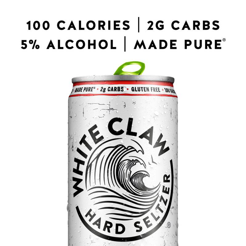 White Claw Hard Seltzer Watermelon 6pk 12oz Can 5.0% ABV