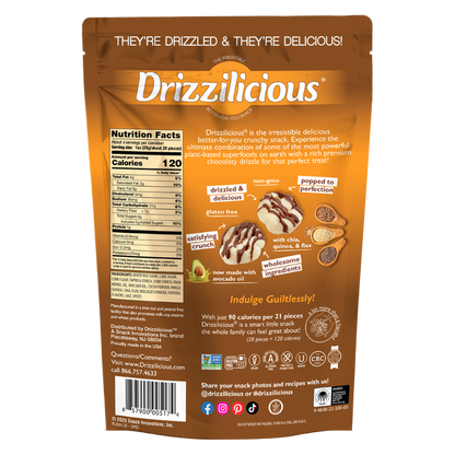 Drizzilicious S'more Drizzled Mini Rice Cake, 4oz
