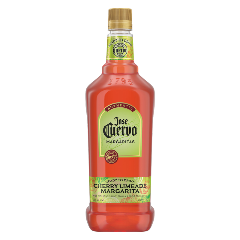 Jose Cuervo Authentic Margarita Cherry Limeade Ready to Drink Cocktail 1.75L 9.95% ABV