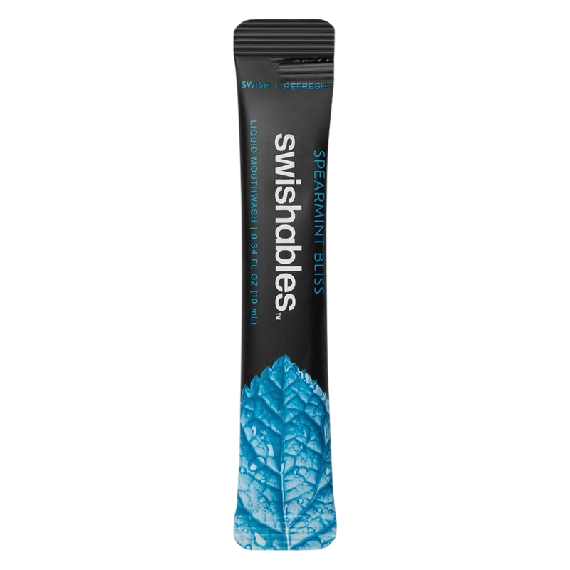 Swishables Liquid Mouthwash Spearmint, 36 Pack
