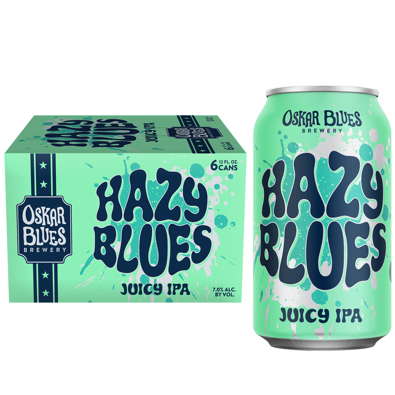 Oskar Blues Hazy Blue IPA 6pk 12oz Can 7% ABV