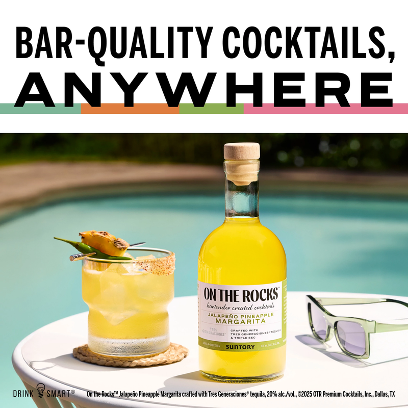 On The Rocks Tres Generaciones Jalapeno Pineapple Margarita 375ml (40 proof)