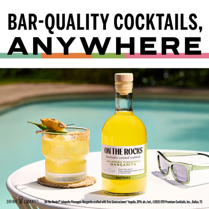 On The Rocks Tres Generaciones Jalapeno Pineapple Margarita 375ml (40 proof)