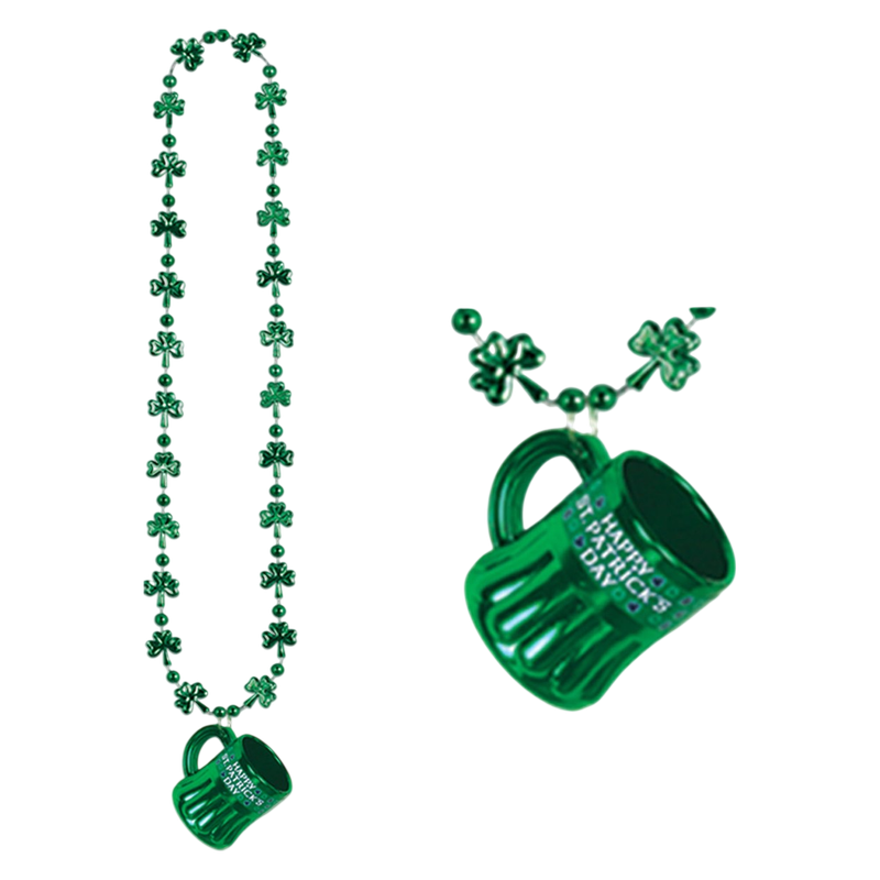 St. Patty's Day Shot Necklace