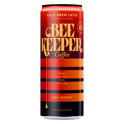 Beekeeper Coffee Hot Honey Cold Brew 8oz Can