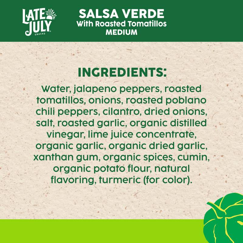 Late July Salsa Verde 15.5oz