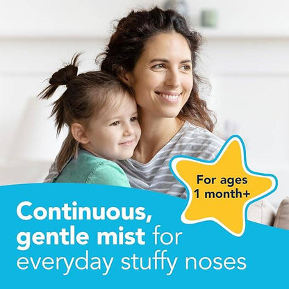 Vicks Sinex Kids Saline Easy Mist, Safe for 1 Ages Month+, 1.7 OZ