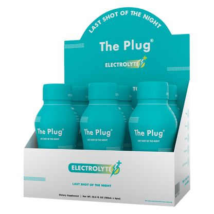 The Plug Hangover Hydration Electrolyte Drink 6pk 3.4oz Btl