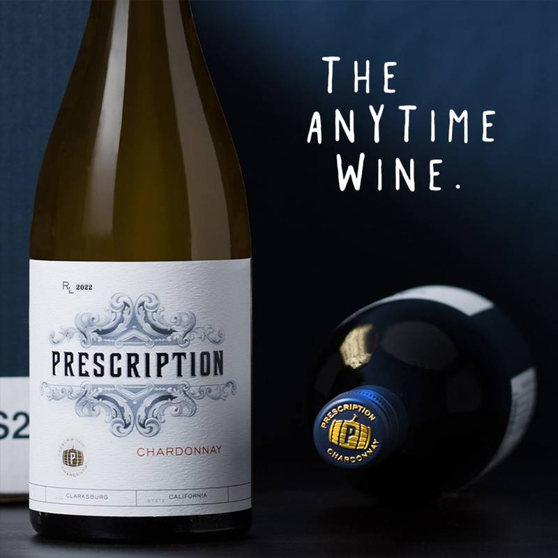 Prescription Vineyards Chardonnay 750ml - Prescription Vineyards