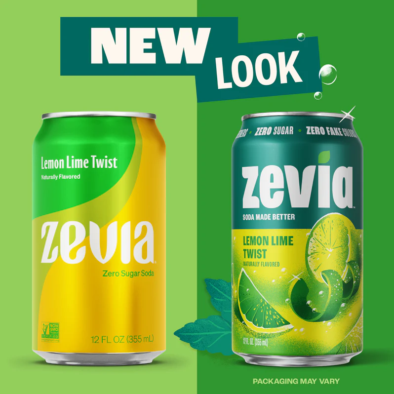 Zevia Lemon Lime Soda 6pk 12oz Can