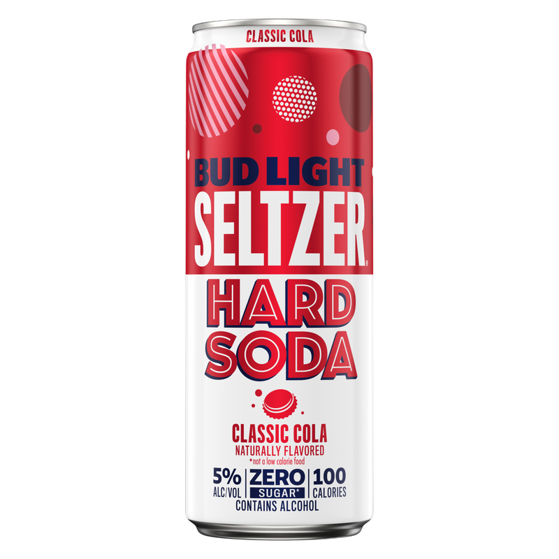 Bud Light Seltzer Hard Soda Classic Cola Single 12oz Can 5.0% ABV