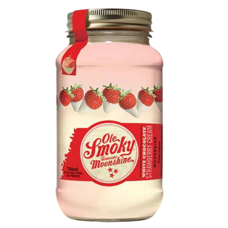 Ole Smoky Moonshine White Chocolate Strawberry Cream 750 ml