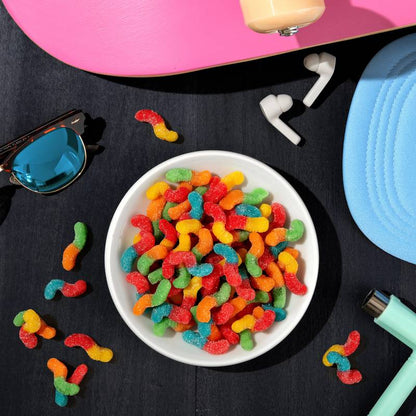 Trolli Sour Brite Crawlers Mini Gummi Candies, 3.5 oz