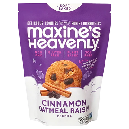 Maxine's Heavenly Cookies Cinnamon Oatmeal Raisin 7.20z
