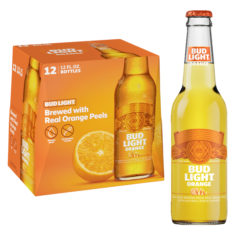 Bud Light Orange 12pk 12oz Btl 4.2% ABV