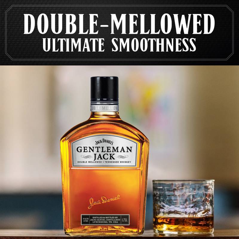 Jack Daniel's Gentleman Jack Tennessee Whiskey 1.75L (80 Proof)