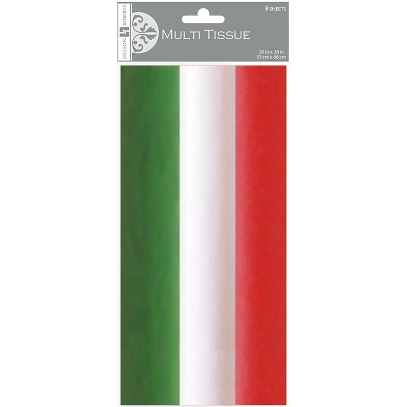 Multi-Pack Tissue Paper, Christmas Combo