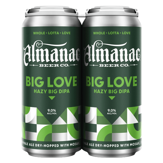 Almanac Big Love Hazy IPA (4PKC 16 OZ) (4PKC 16 OZ) - Almanac – BevMo!
