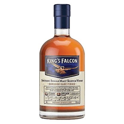 King's Falcon Double Cask Single Malt Scotch 750ml