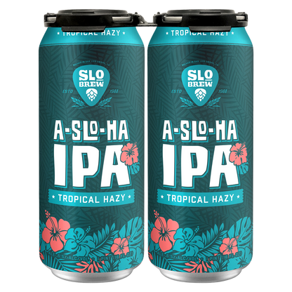 SLO Brewing A-SLO-HA IPA 4pk 16oz 6.5% ABV