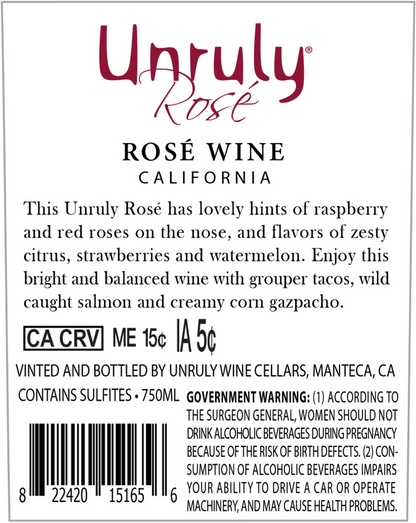 Unruly Rose 750ml