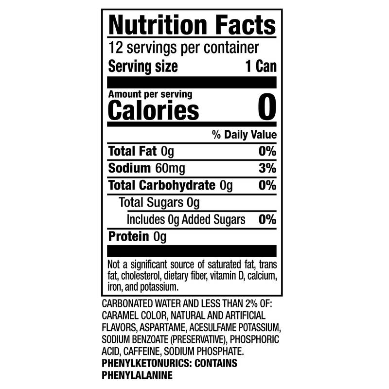 Dr Pepper Zero Sugar Creamy Coconut 12pk 12oz Can