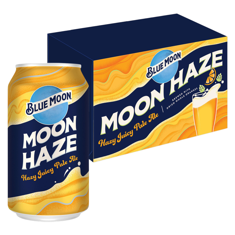 Blue Moon Moon Haze Pale Ale 6pk 12oz Can 5.7% ABV